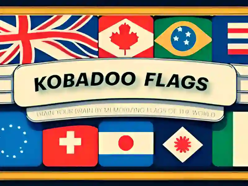 Gêm Kobadoo Flags ar-lein