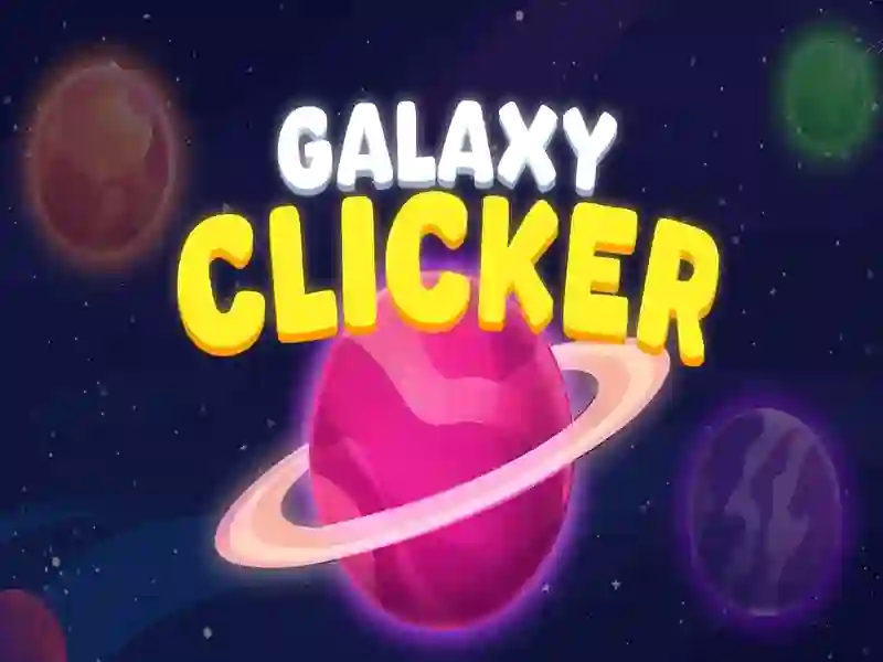 Gêm Cliciwr Galaxy ar-lein