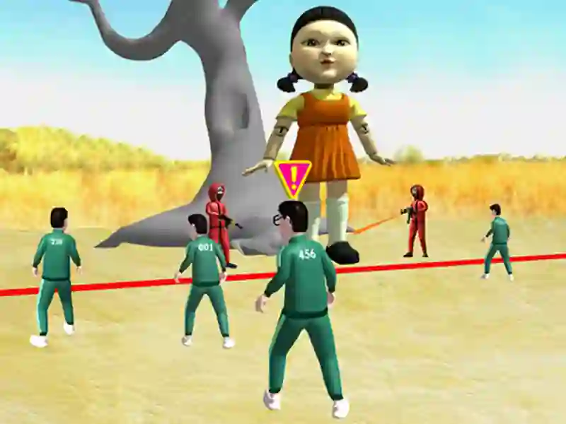 Gêm Golau golau coch golau gwyrdd ar-lein