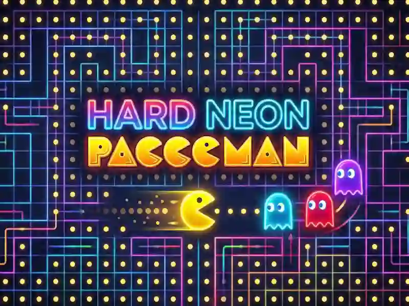Gêm hard neon paccoman ar-lein