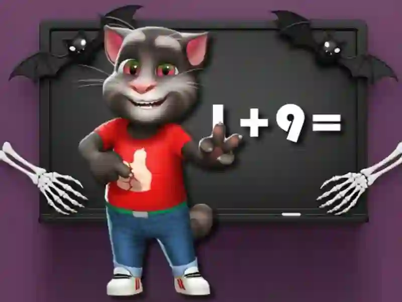Gêm Sialens Tom Math Calan Gaeaf ar-lein