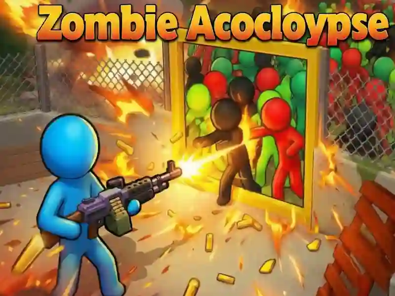 Gêm Zombie Apocalypse ar-lein