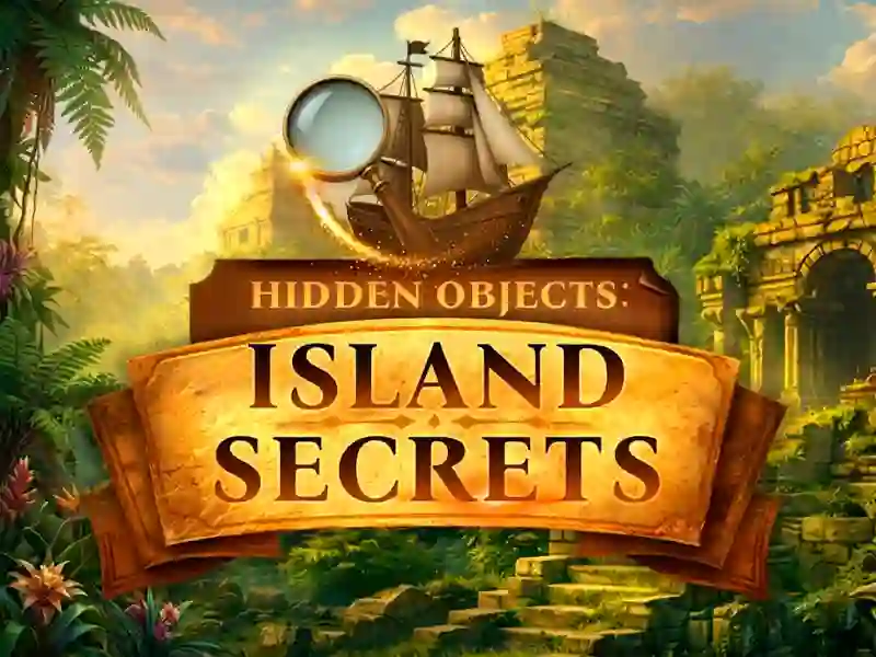 Gêm Hidden Objects Island Secrets ar-lein