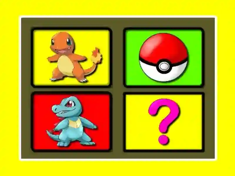 Gêm Amser Cof Pokémon ar-lein