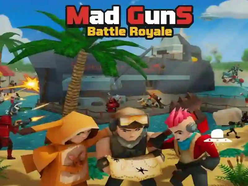 Gêm Mad GunS Battle Royale ar-lein