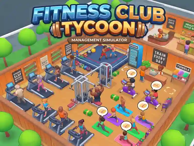Gêm Fitness Club Tycoon ar-lein