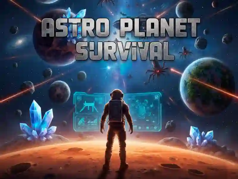 Gêm Astro Planet Survival ar-lein