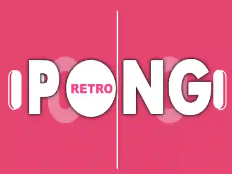 Gêm Retro Pong ar-lein