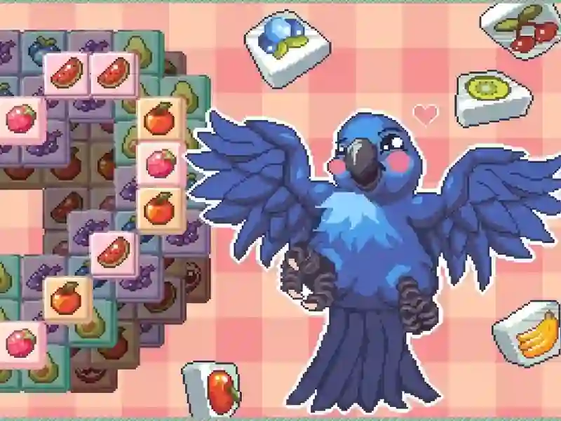 Gêm Bwydo'r parot ar-lein