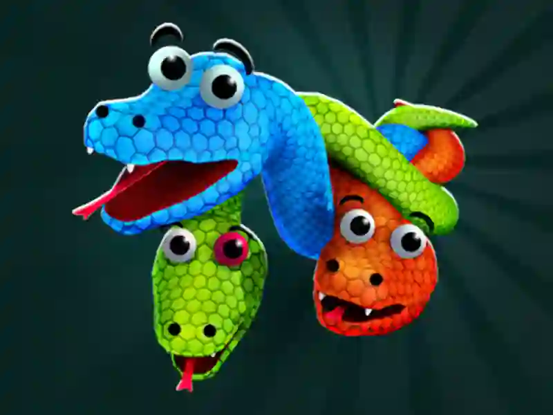 Gêm Nadroedd Tangled ar-lein