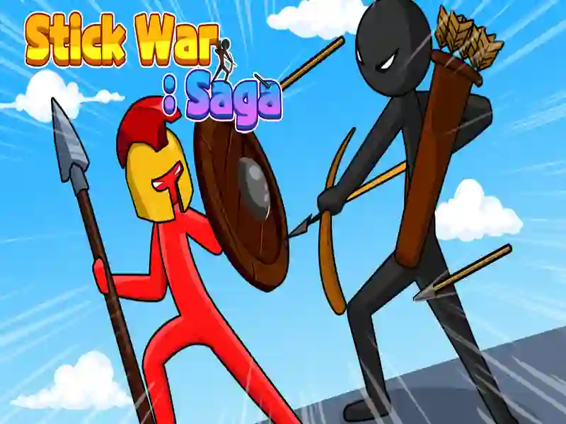 Gêm Stick War Saga ar-lein