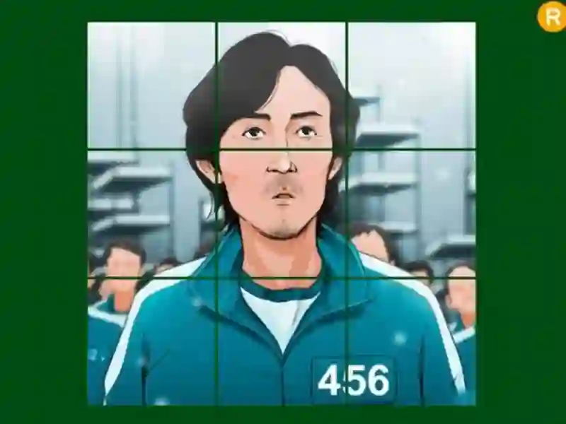 Gêm Chwaraewr Gêm Squid 456 Llithro ar-lein