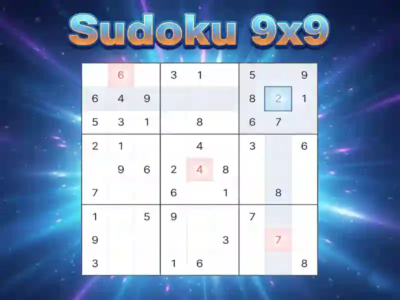 Gêm Sudoku 9x9 ar-lein