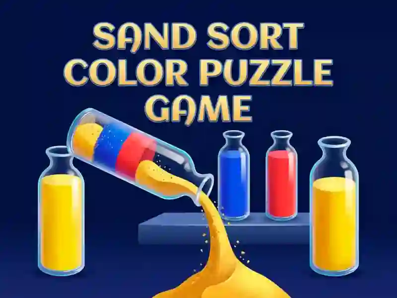 Gêm Sand Sort Color Puzzle Game ar-lein
