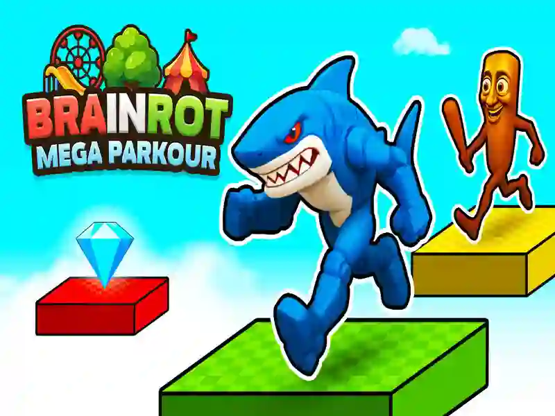 Gêm Brainrot Mega Parkour ar-lein