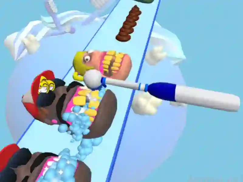 Gêm Rhedwr dannedd ar-lein