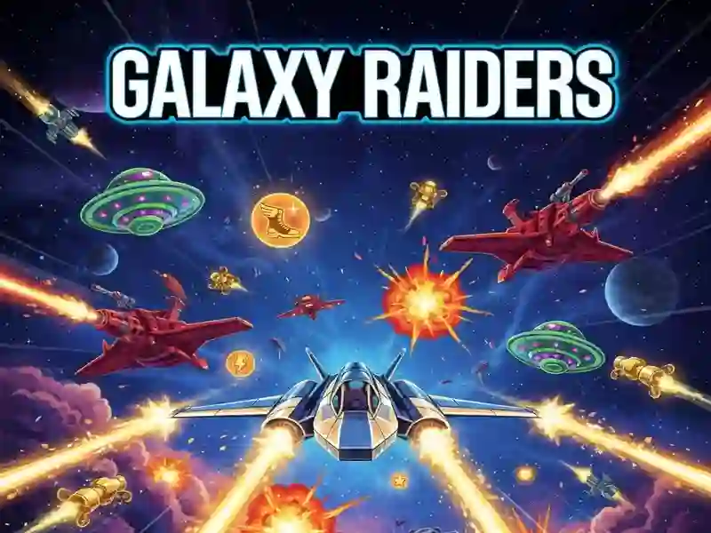 Gêm Galaxy Raiders ar-lein