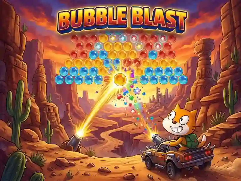 Gêm Bubble Blast ar-lein