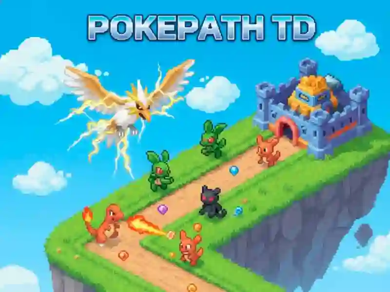 Gêm Pokepath Td ar-lein