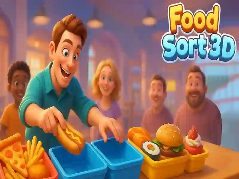 Gêm Didoli bwyd 3d ar-lein