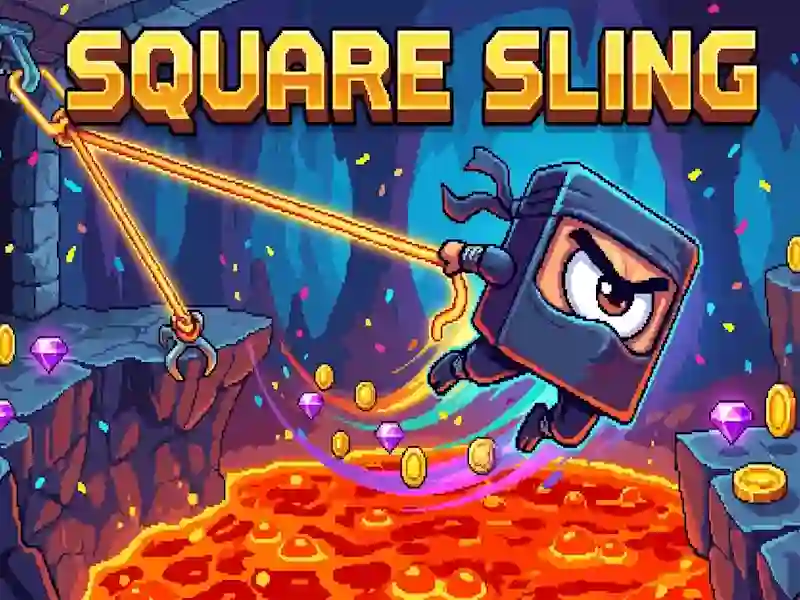 Gêm Square Sling ar-lein