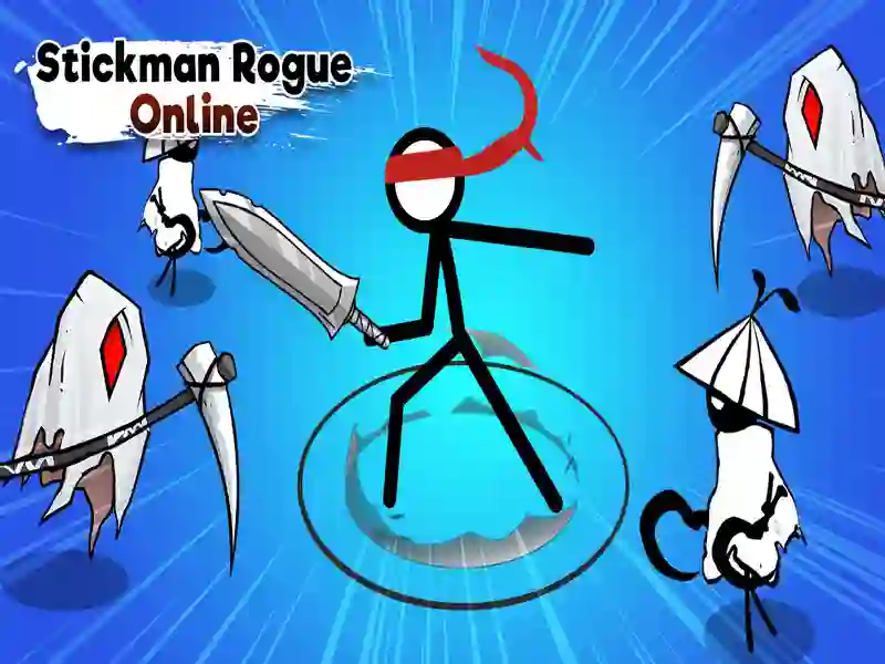 Gêm Stickman Rogue Ar-lein ar-lein