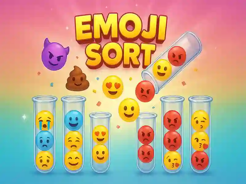 Gêm Trefnu Emoji ar-lein