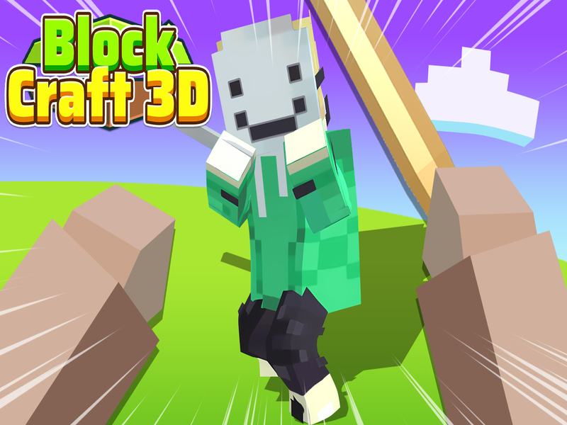 Gêm Bloc Crefft 3D ar-lein