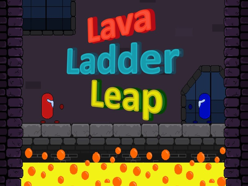 Gêm Naid ysgol lafa ar-lein
