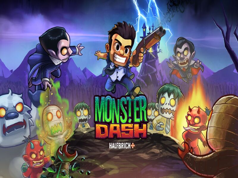 Gêm Dash Monster ar-lein