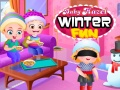 Gêm Babies Hazel: Parti Gaeaf ar-lein