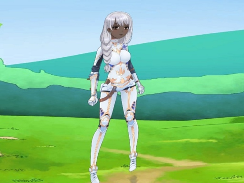 Gêm Anime ffantasi Gwisgo i fyny ar-lein