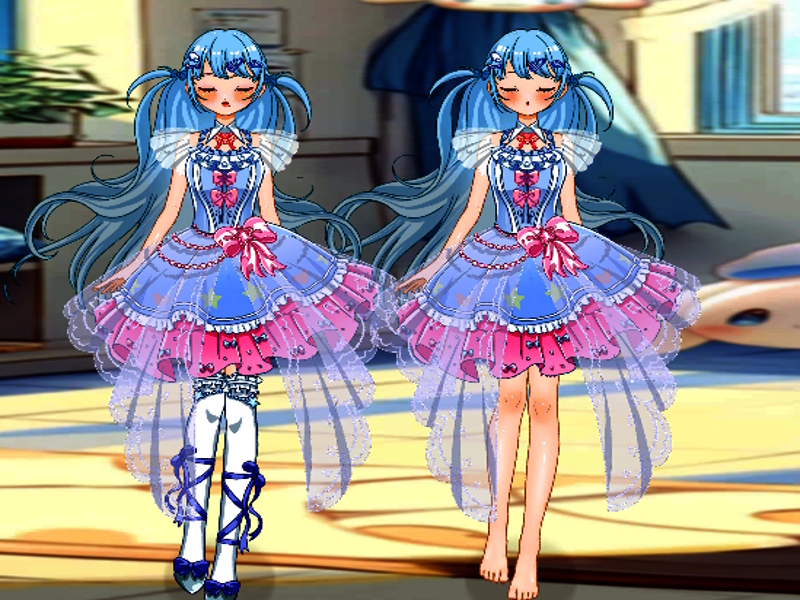 Gêm Idol LiveStream: Doll Gwisgwch i fyny ar-lein