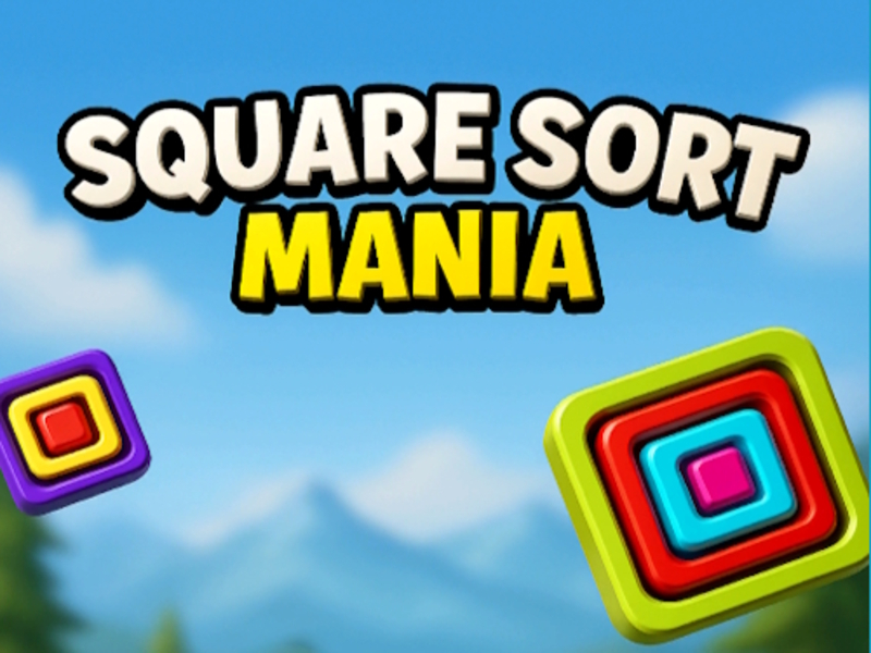 Gêm Mania Trefnu Sgwâr ar-lein