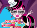 Gêm Dylunio Gwisg Ymdrochiant Draculaura ar-lein