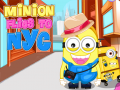 Gêm Minion Yn Hedfan I NYC ar-lein