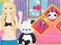 Gêm Gwallt Panda ar-lein