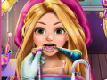 Gêm Dentist Go-Iawn y Princeses Blond ar-lein