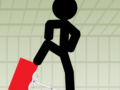Gêm Ymladdwr Stickman: Y Mynd i'r Ffa ar-lein