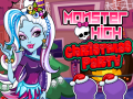 Gêm Parti Nadolig Monster High ar-lein