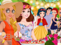Gêm Party Gardd Moana ar-lein