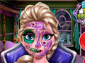 Gêm Makeup Halloween of Eisaf Gwyllt ar-lein
