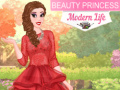 Gêm Harddwch Prinses Bywyd Modern ar-lein