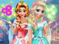 Gêm Dillad Anna a Elsa ar-lein