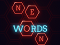 Gêm Geiriau Neon ar-lein
