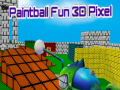 Gêm Paintball Ymdrochiad 3D Pixel ar-lein