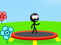Gêm Stickman Trampolin ar-lein