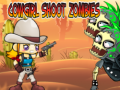 Gêm Cowgirl yn Saethu Zombi ar-lein