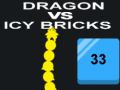 Gêm Draig yn erbyn Brics Iâ ar-lein