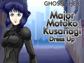 Gêm Ysbryd yn y Shell: Dress Up Major Motoko Kusanagi ar-lein